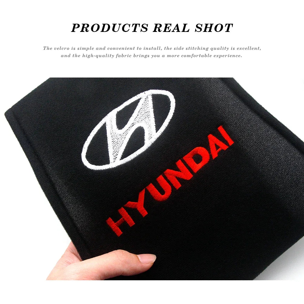2pcs Auto Headrest Covers Fit Hyundai
