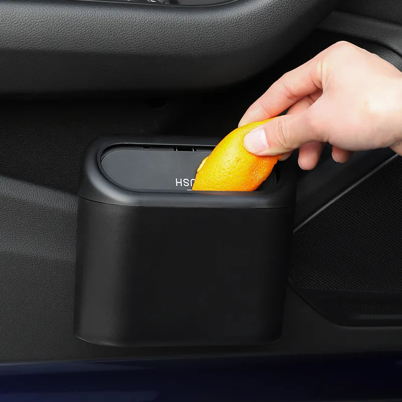 Poubelle suspendue pour voiture - Boîte à déchets en plastique durable