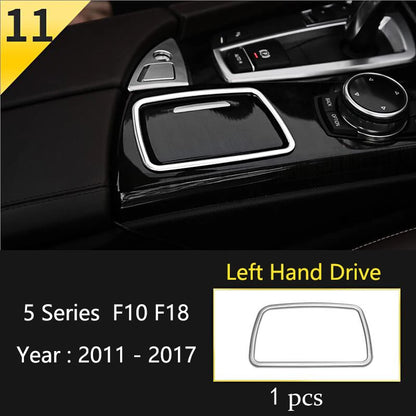 BMW F10 F18 Interior Button Panel Trim Stainless Steel Cover 11 Type – Car Accessories | MotorWorld Marketplace