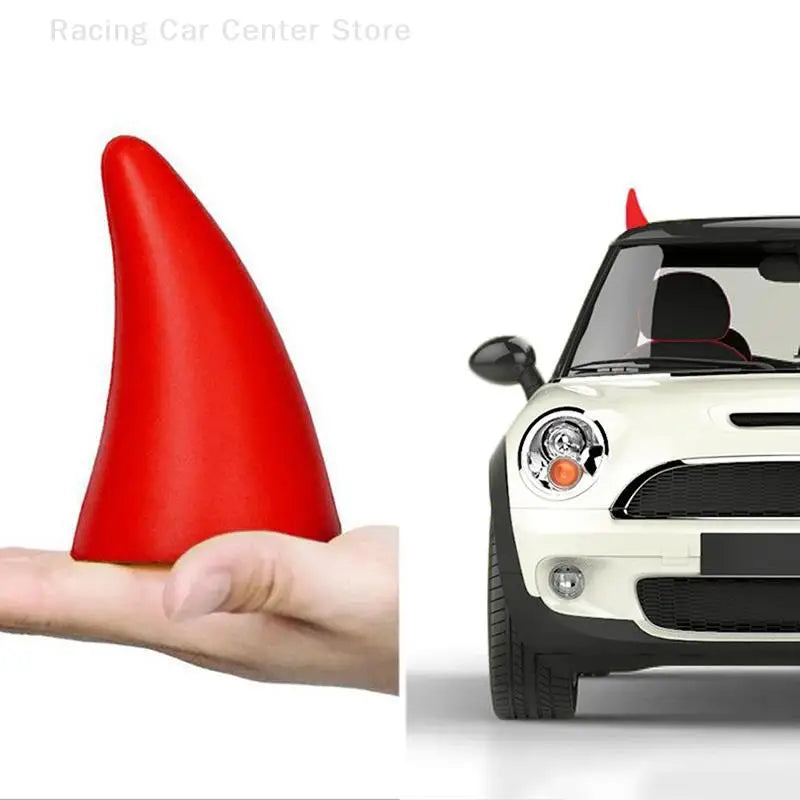 Waterproof 3D Devil Horn Car Sticker – Bull Ornament, 1pc – Car Accessories | MotorWorld Marketplace