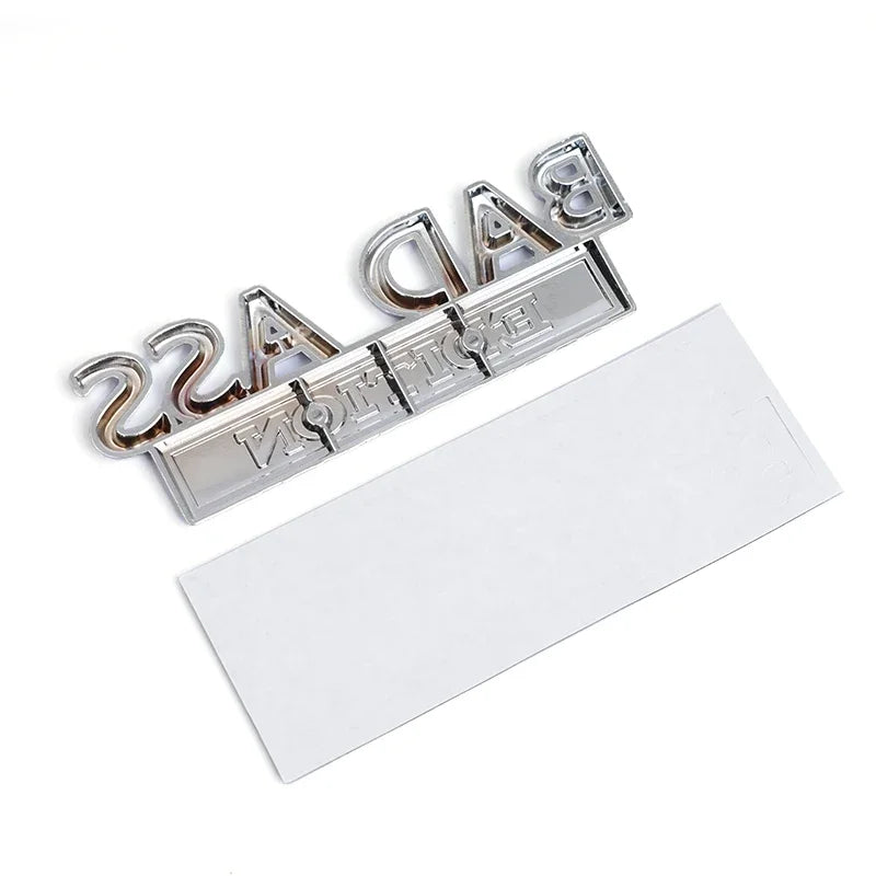 BAD ASS Edition 3D Fender Badge Emblem for Car/Truck/Moto – Car Accessories | MotorWorld Marketplace