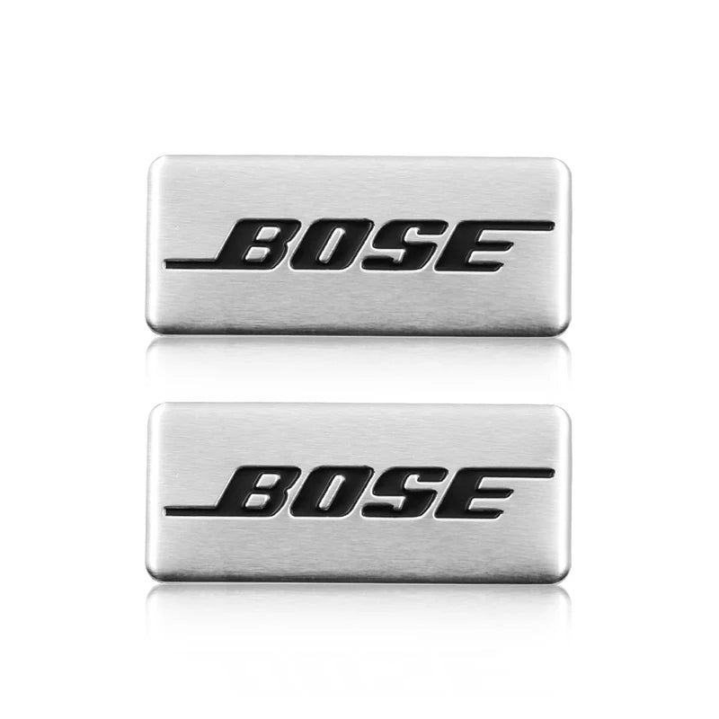 4pcs Aluminum Speaker Stickers 2pcs bose – Car Accessories | MotorWorld Marketplace