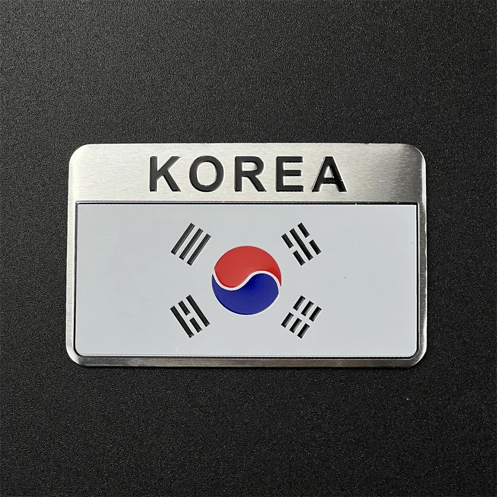 Premium National Flag Stickers, Exalt