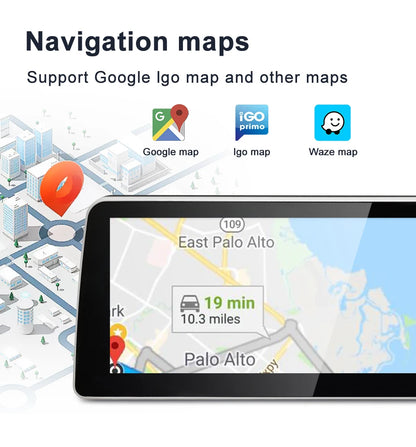 Système Android 12.3 pouces 2024 avec CarPlay sans fil pour BMW X5/X6 - Navigation GPS