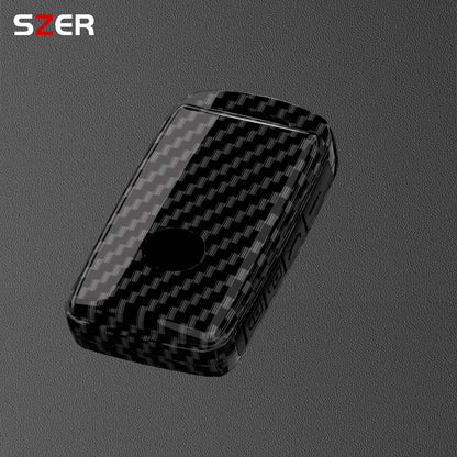 ABS Carbon Fiber Key Case Cover for Mazda