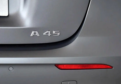 ABS Chrome Trunk Emblem for Mercedes A35 A45 AMG W177/W176
