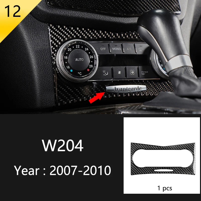 Carbon Fiber Window Trim for Mercedes C-Class W204/C180/C200 Type 12 – Car Accessories | MotorWorld Marketplace