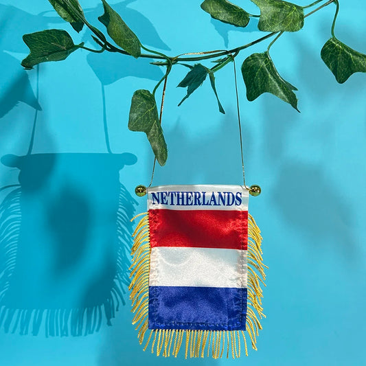 Netherlands Double-Sided Car Window Flag 8x12cm – Car Accessories | MotorWorld Marketplace