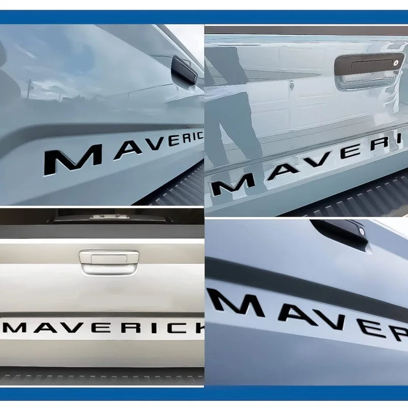 Ford Maverick Tremor Rear Trunk English Letter Emblem Decal