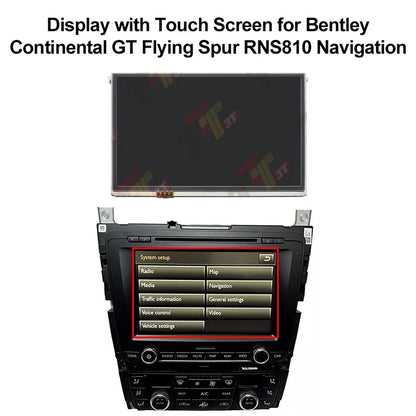 8" OEM LCD Touch Screen for Bentley GT/Spur RNS810 3W0035017 – Car Accessories | MotorWorld Marketplace