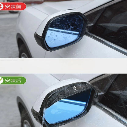 Rainproof Mirror Eyebrow Cover for Renault Megane Clio Captur