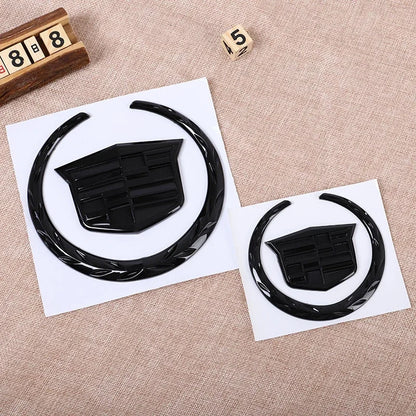 (NOT SOLD TO USA) Cadillac Emblem Badge for SRX ATS XTS 2017-2021, 1PC – Car Accessories | MotorWorld Marketplace