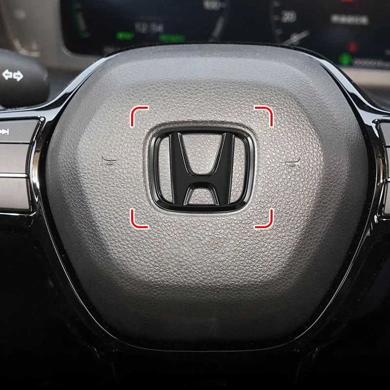 Honda Steering Wheel Badge Sticker - Mugen Style, 1Pc