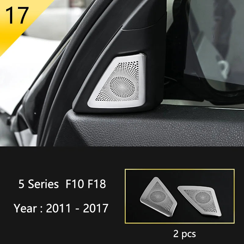 BMW F10 F18 Interior Button Panel Trim Stainless Steel Cover 17 Type – Car Accessories | MotorWorld Marketplace