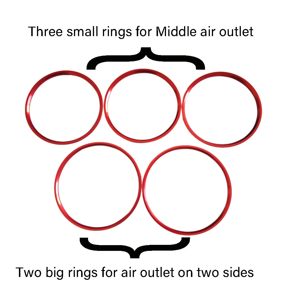 5Pcs AC Vent Trim Set for Mercedes A/B/GLA/CLA 2012-18 – Car Accessories | MotorWorld Marketplace