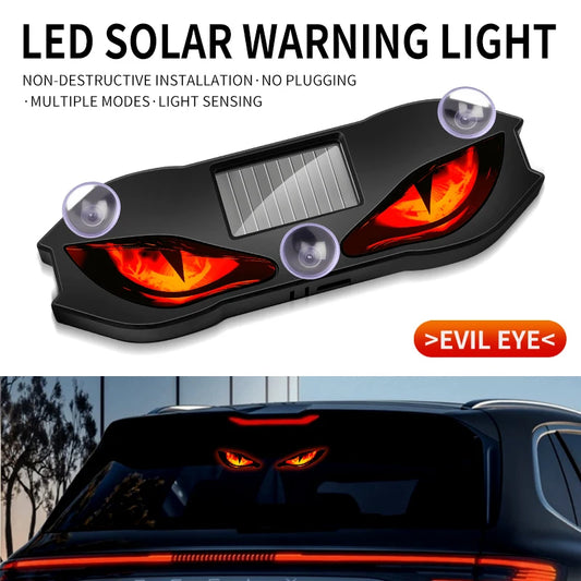Solar Car Neon Devil Eye Lights, USB Rechargeable, Pro-Grade – Car Accessories | MotorWorld Marketplace