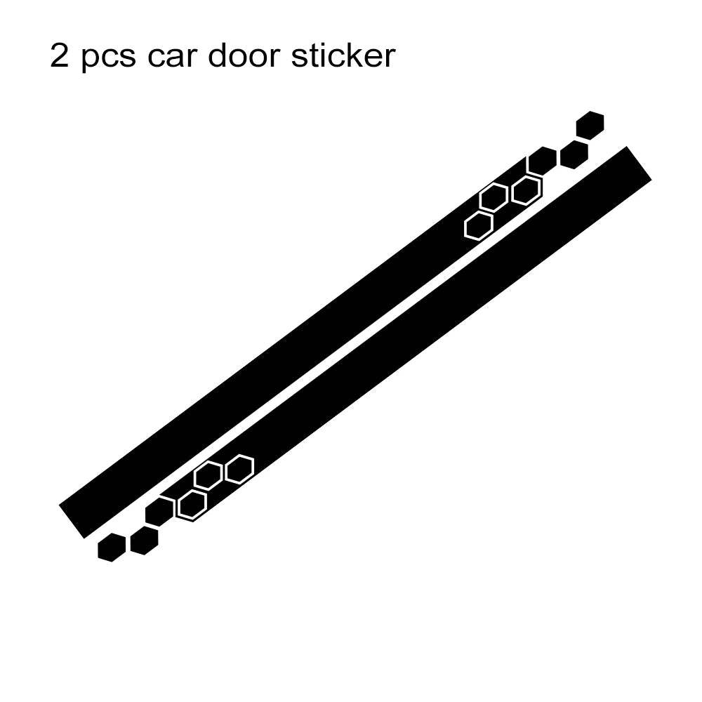 Car Hood Racing Decals – Pro Tuning Stickers for All Brands 2pcs Door Stickers – Car Accessories | MotorWorld Marketplace