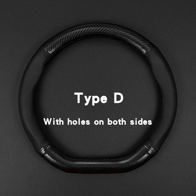 Universal Carbon Fiber Leather Steering Wheel Cover, Anti-Slip 1 1 – Car Accessories | MotorWorld Marketplace