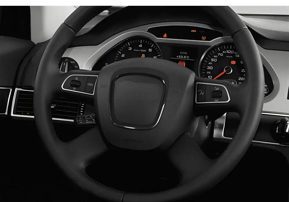 Audi Steering Wheel Logo Frame Trim | A4 A6 Q5 Q7 S3 A5 1Pc