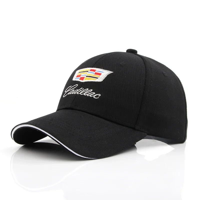 (NOT SOLD TO USA) Cadillac Snapback Hat – Cotton Sun Cap for XT4 CT5 Escalade