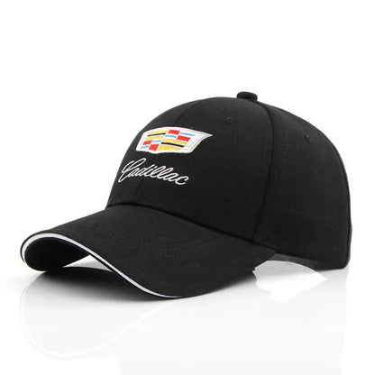 (NOT SOLD TO USA) Cadillac Snapback Hat – Cotton Sun Cap for XT4 CT5 Escalade
