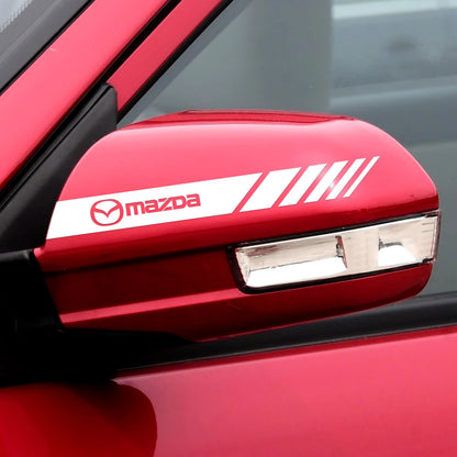 Mazda Emblem Decal – Mirror & Trunk Sticker