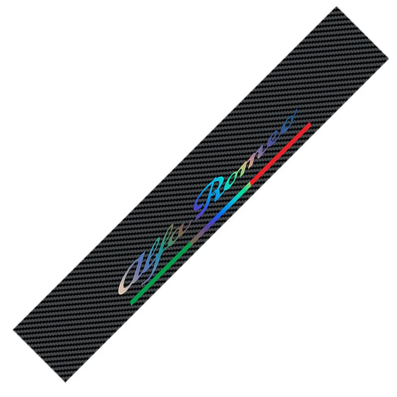 Carbon Fibre Alfa Romeo Windshield Decal - Fits Giulia, Stelvio C-Colorful – Car Accessories | MotorWorld Marketplace