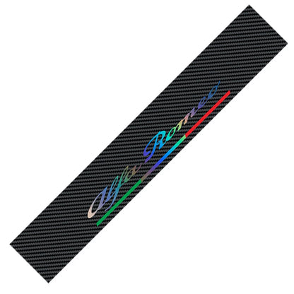 Carbon Fibre Alfa Romeo Windshield Decal - Fits Giulia, Stelvio C-Colorful – Car Accessories | MotorWorld Marketplace