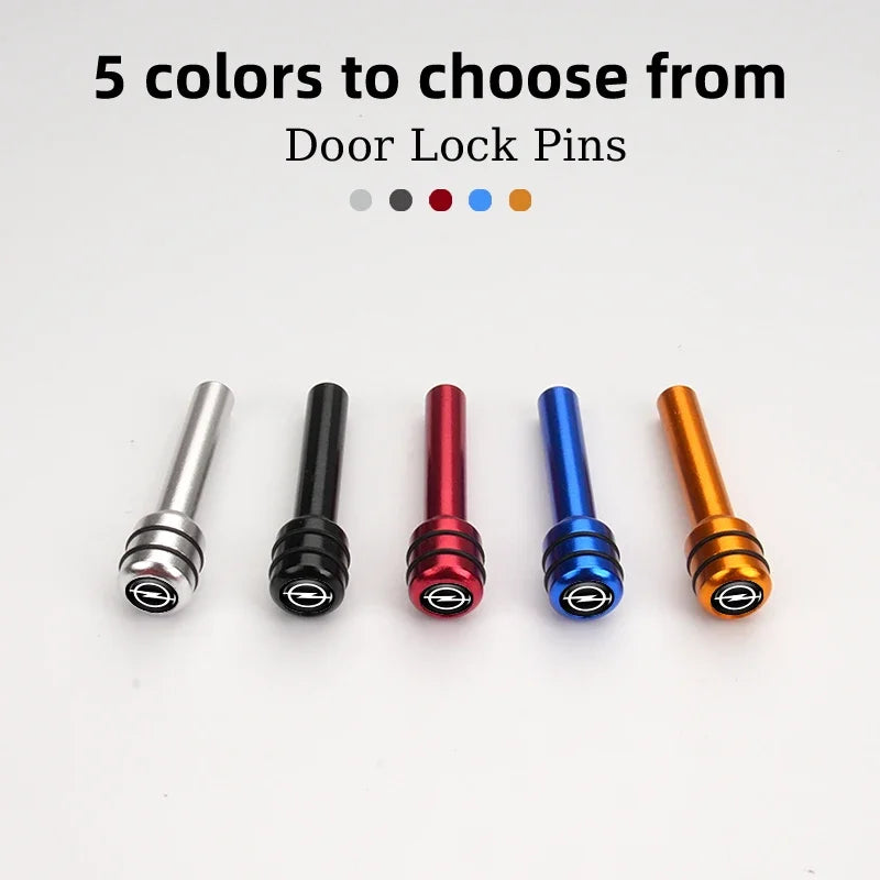 Door Lock Pins Knobs For Opel Corsa Astra Zafira