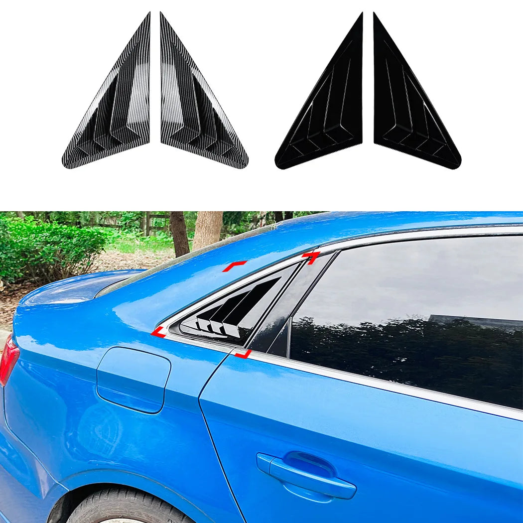 Audi A3 S3 8V Rear Window Louver Trim Pair 2014-2020 – Car Accessories | MotorWorld Marketplace