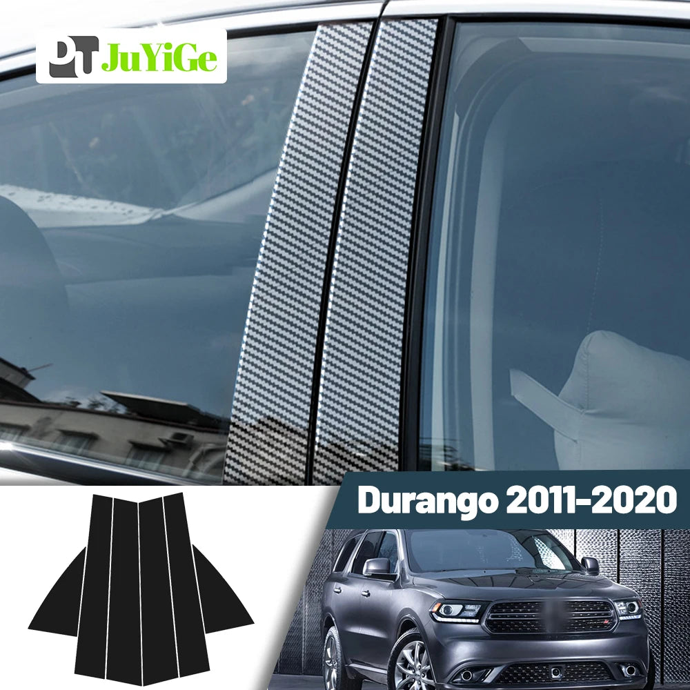 Glossy Carbon Fiber B/C Pillar Cover for Durango 2011-20 – Car Accessories | MotorWorld Marketplace