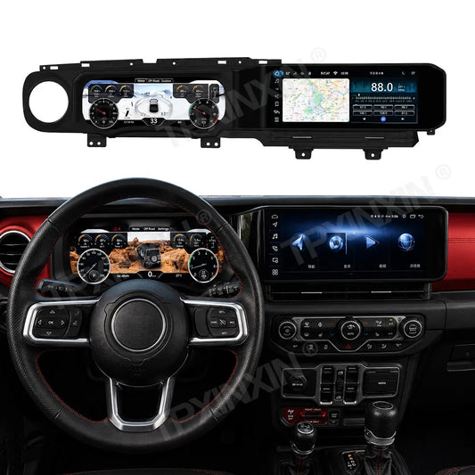 Jeep Wrangler JL 2018-23 24.6" Android GPS Head Unit Eight Core China Mainland – Car Accessories | MotorWorld Marketplace