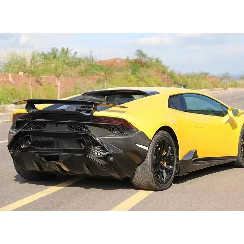 Premium Dry Carbon Rear Wing Spoiler for Huracan LP580/610/EVO – Car Accessories | MotorWorld Marketplace