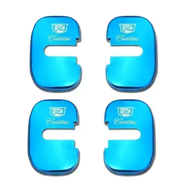 (NOT SOLD TO USA) 4pcs Door Lock Cover Stickers for Cadillac CTS ATS Escalade – Car Accessories | MotorWorld Marketplace