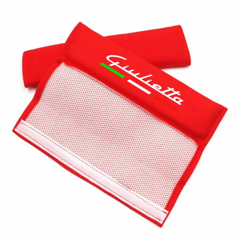 2Pcs Leather Seat Belt Shoulder Covers for Giulietta – Car Accessories | MotorWorld Marketplace