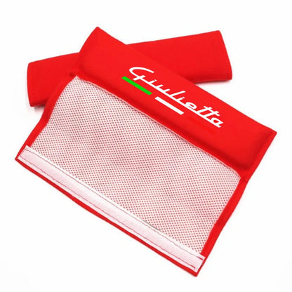 2Pcs Leather Seat Belt Shoulder Covers for Giulietta – Car Accessories | MotorWorld Marketplace