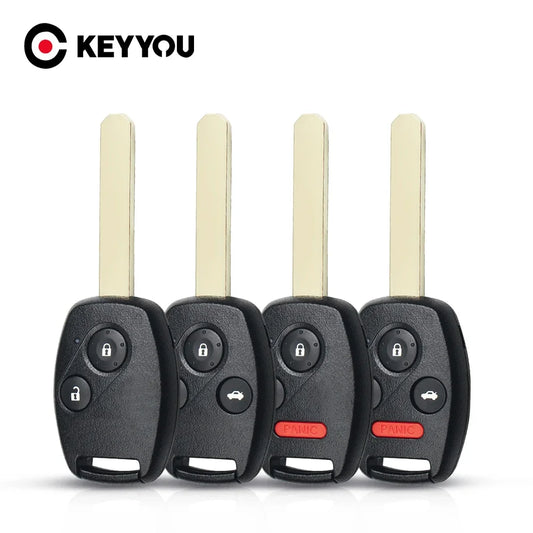 KEYYOU Honda Remote Key Shell 2/3/4 Button Replacement Fob – Car Accessories | MotorWorld Marketplace