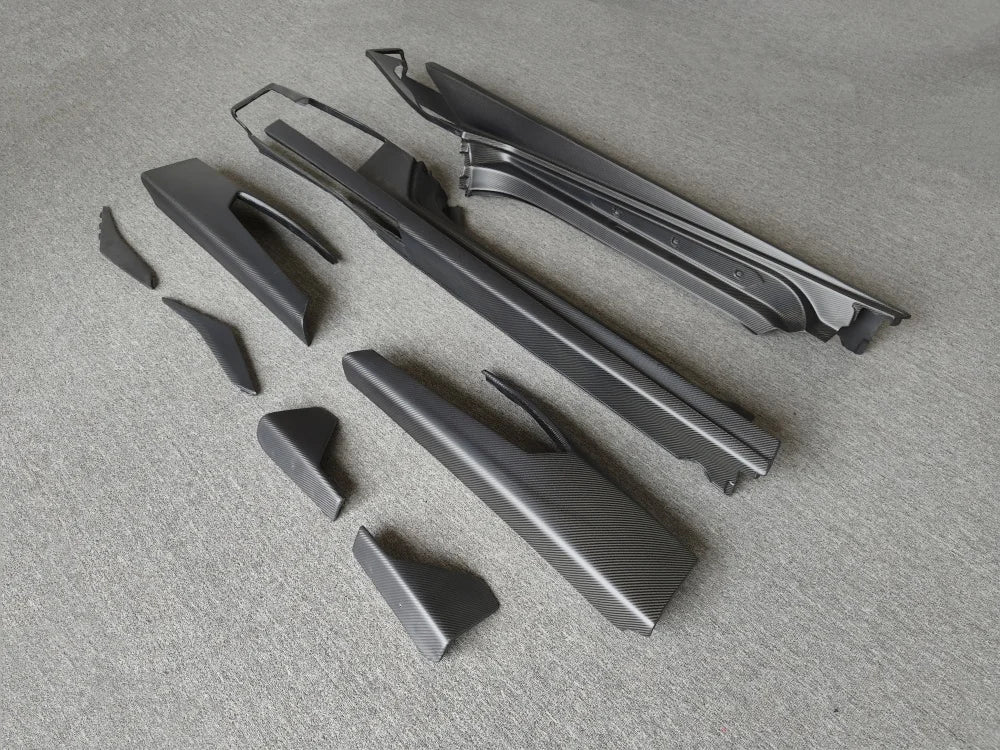 M-Style Matte Carbon Side Skirt Kit for Lamborghini Huracan LP610