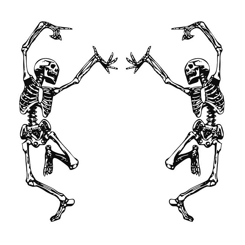 Funny Dancing Skull Reflective Waterproof Car Sticker - Pro Quality – Car Accessories | MotorWorld Marketplace