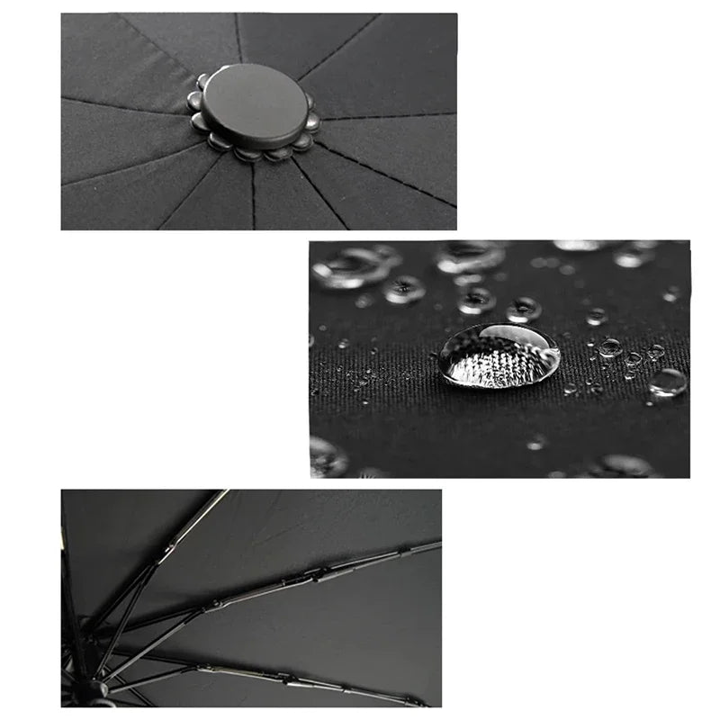 Mercedes-Benz Windproof Rain Sunshade Foldable Umbrella