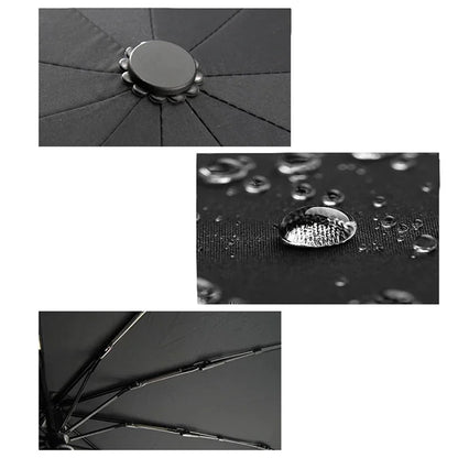 Mercedes-Benz Windproof Rain Sunshade Foldable Umbrella