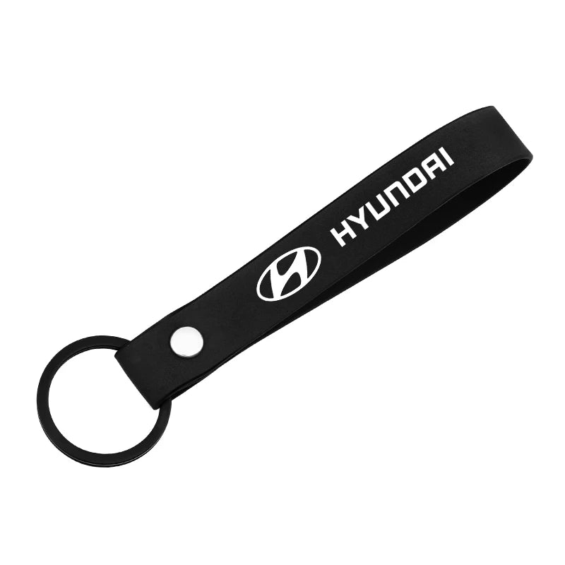 Premium Suede Keychain for Hyundai