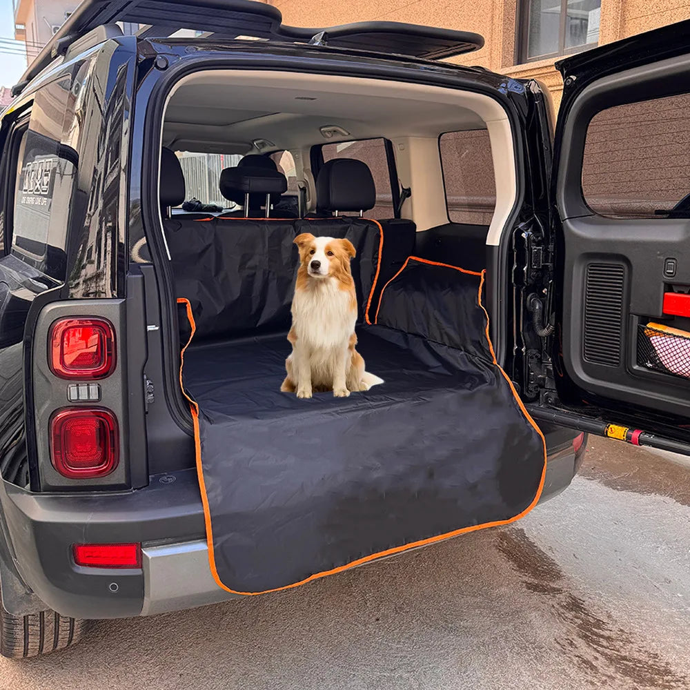 Waterproof Dog Car Seat Hammock – Heavy-Duty Trunk Cover black 180x103cm – Car Accessories | MotorWorld Marketplace