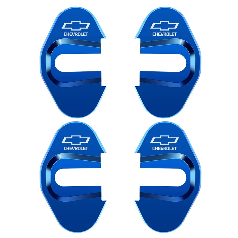 4PCS Door Lock Buckle Covers for Chevrolet, Durable Protection