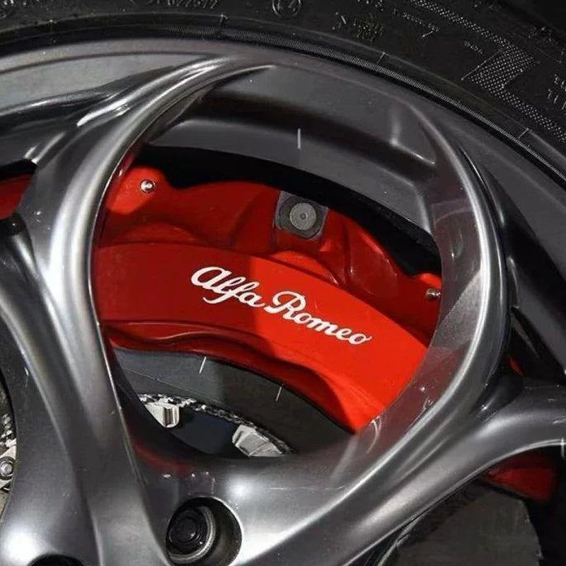 6pcs Alfa Romeo Brake Caliper Stickers Heat Resistant Decals – Car Accessories | MotorWorld Marketplace