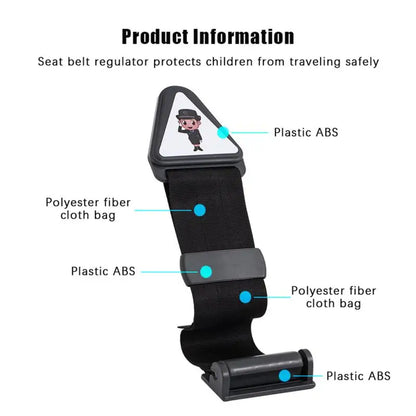 Adjustable Kid Car Seat Harness – Polyester, Neck Guard, Safe – Car Accessories | MotorWorld Marketplace