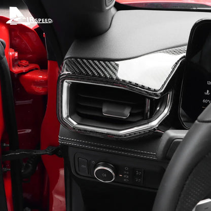 Real Carbon Fiber Console Trim for Mustang GT 2024-2026 – Car Accessories | MotorWorld Marketplace