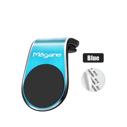 Metal Magnetic Car Phone Holder Auto Logos for Renault