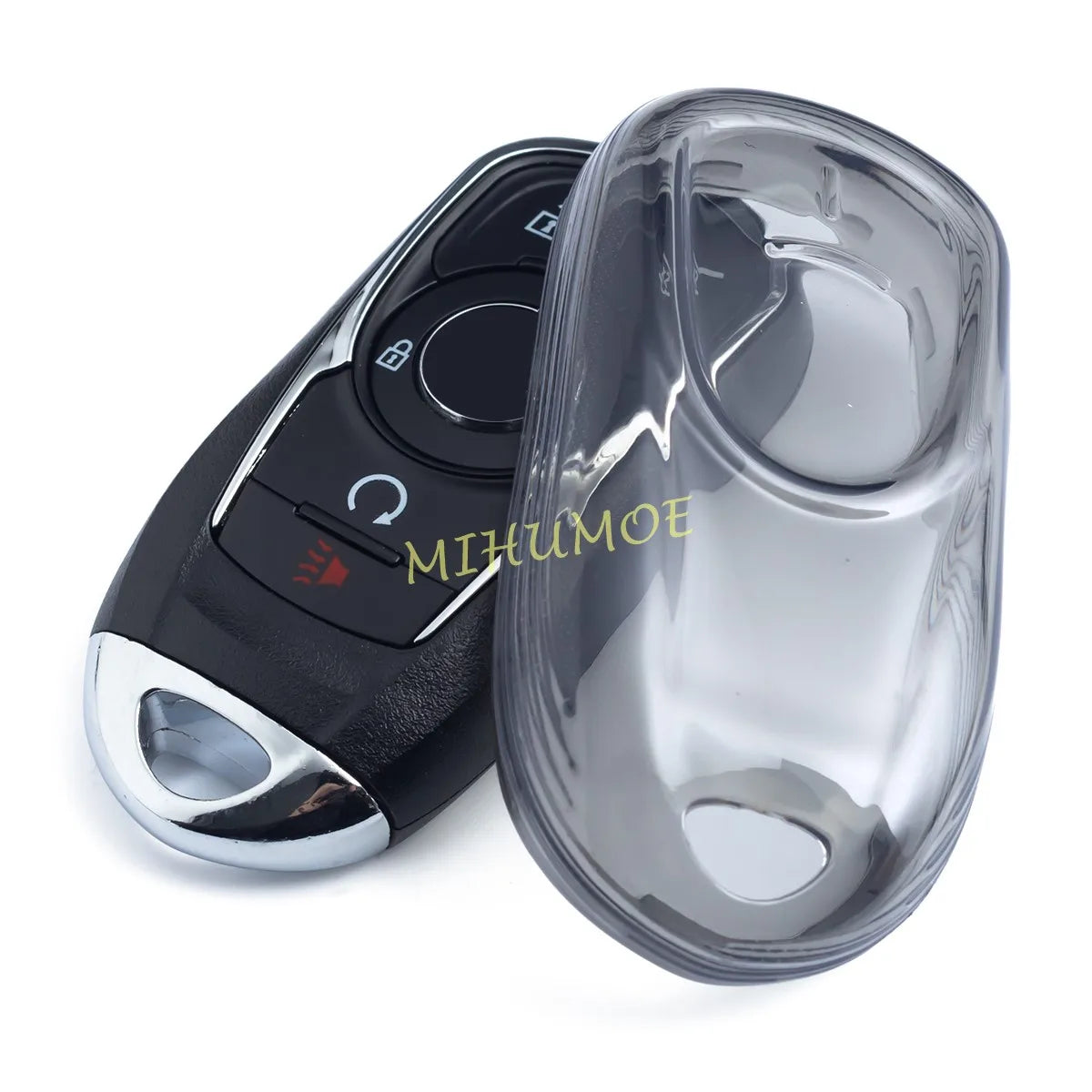 Cache-clé transparent pour Buick Enclave, Encore, GX, noir