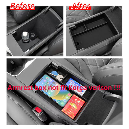 Storage Tray for BYD Sealion 7 2024-2025 Armrest – Car Accessories | MotorWorld Marketplace